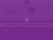 Tablet Screenshot of crest-marketing.com